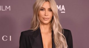 Kim Kardashian Flashes Killer Body in See-Through Dress