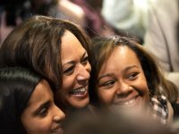 Who makes up Kamala Harris’s base?